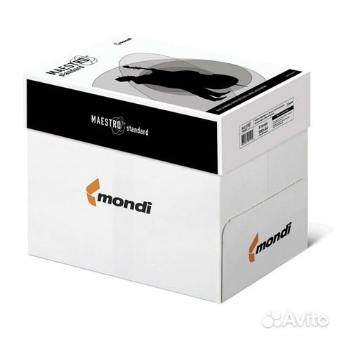 Бумага офисная белая Mondi А4, 80 г/м2, 500 л