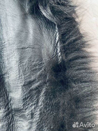 Меховой воротник из енота