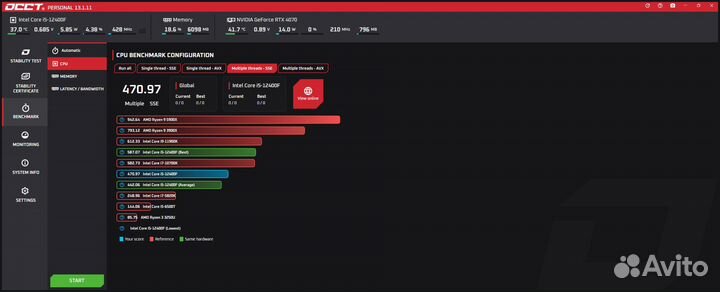 Intel core i5 12400f