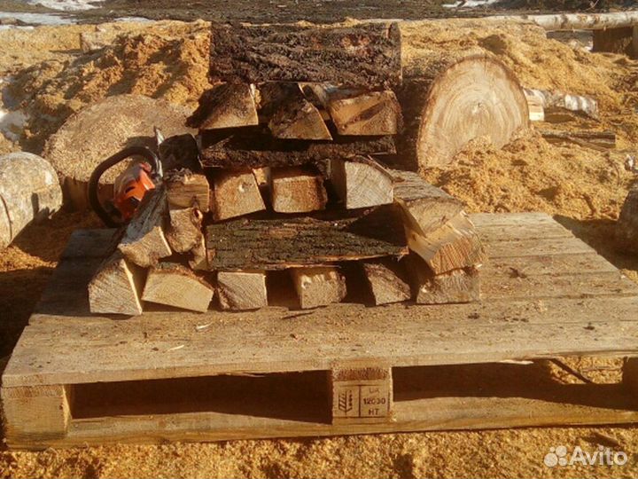 Дрова хвойные, ручная колка и переборка Кузнечное