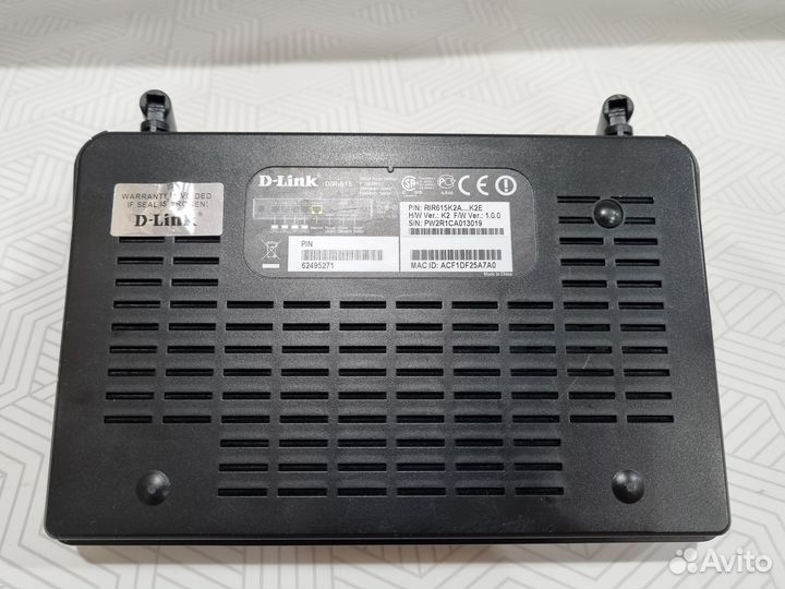 Wi-Fi роутер D-Link DIR-615/K2