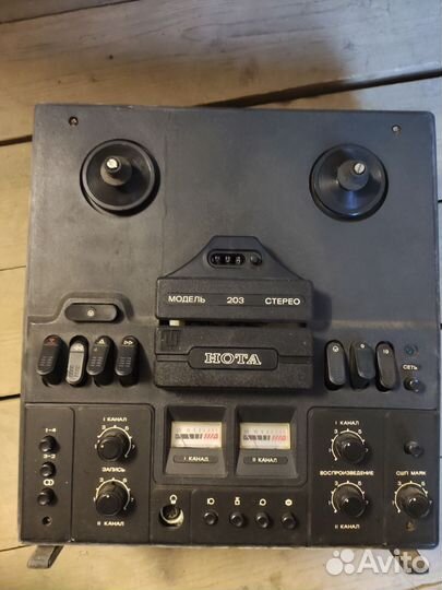 Магнитофон-приставка Нота 203 стерео