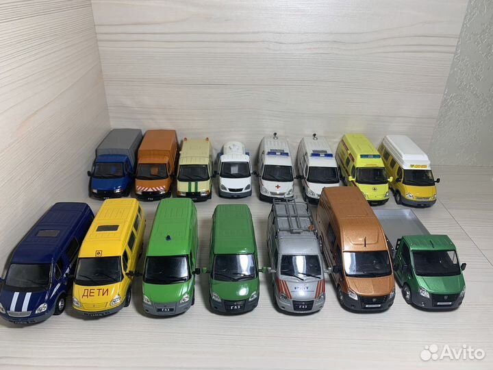 Модели Газ волга, газель deagostini, аист