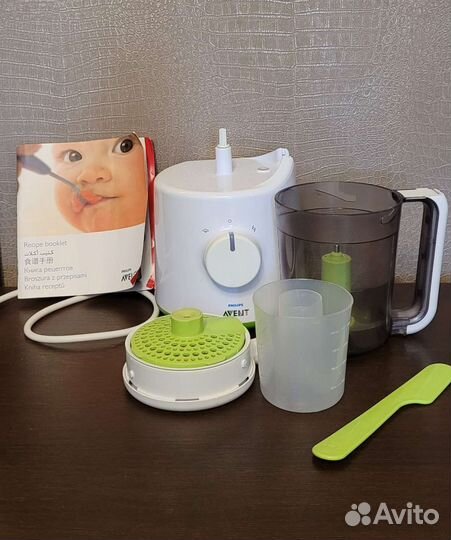 Пароварка блендер avent