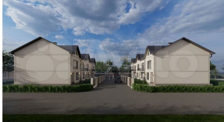 Коттедж 157 м² на участке 2 сот.