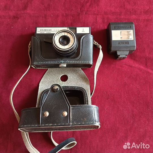 Фотоаппарат пленочный смена symbol + вспышка