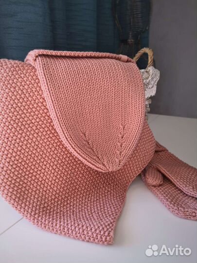 Шапка и снуд из мериносовой шерсти