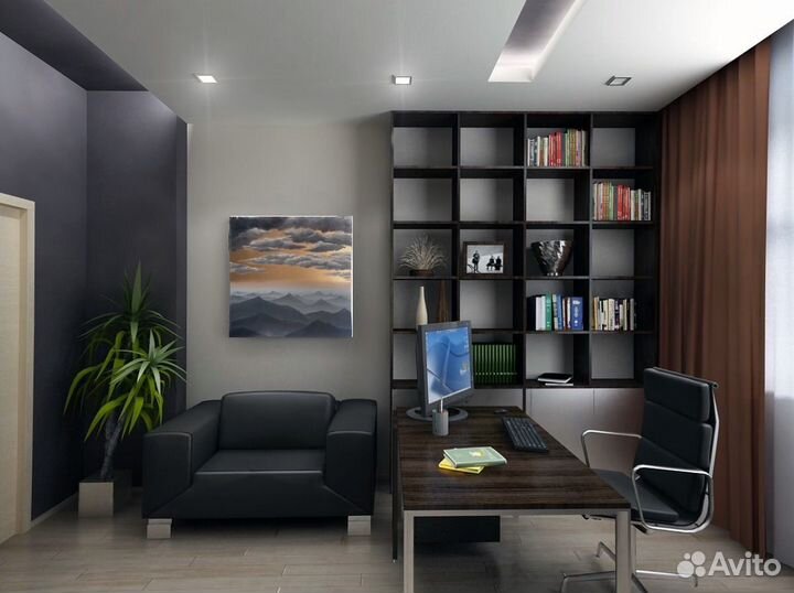 Современный пейзаж маслом. Картина для интерьера