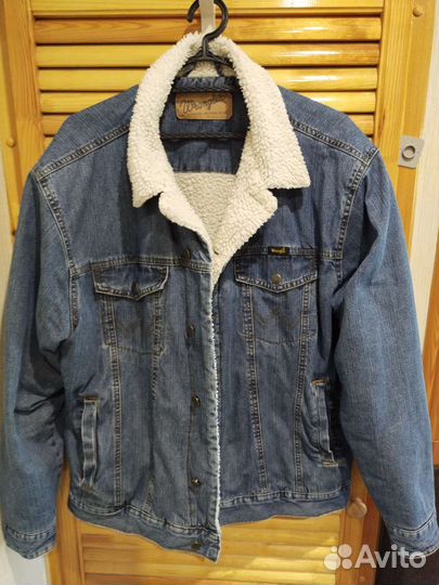 Джинсовка Sherpa Wrangler Jacket XXL