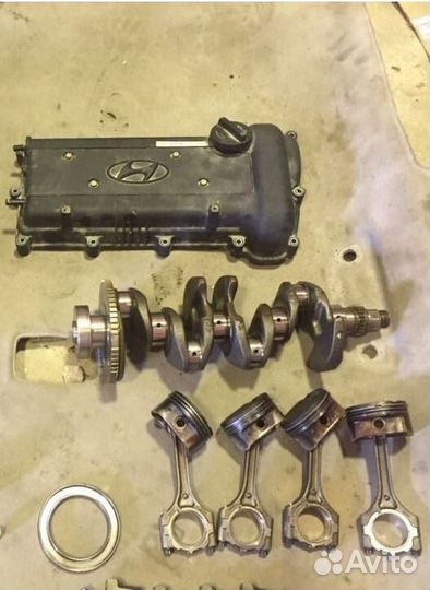 Поршень Шатун 1.4 G4FA Hyundai Kia