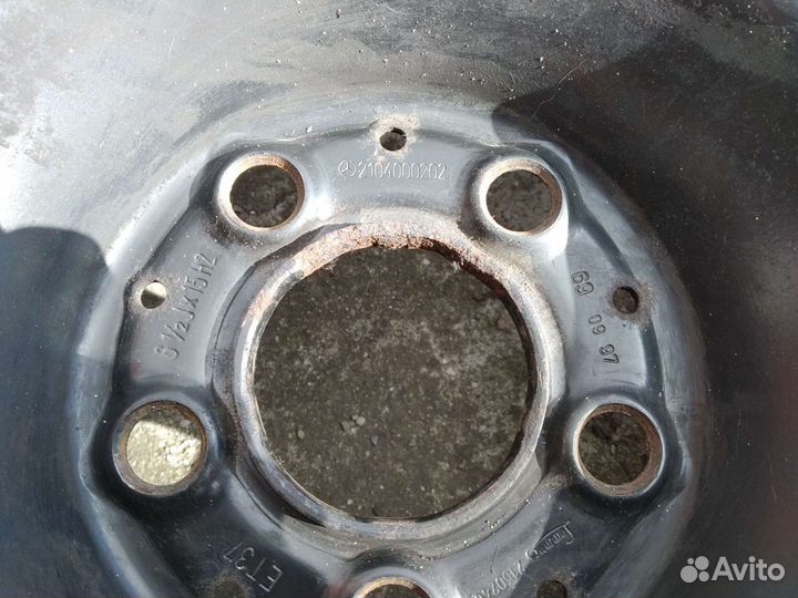 Диск железный оригинал Мерседес r15