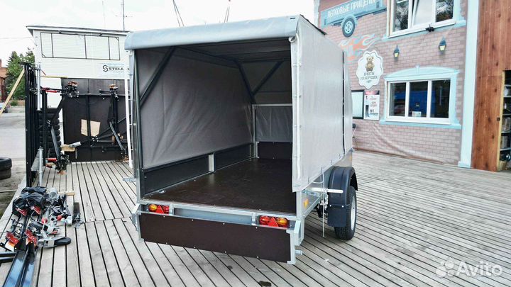 Прицеп сст 7132-08-У (без тента и дуг)