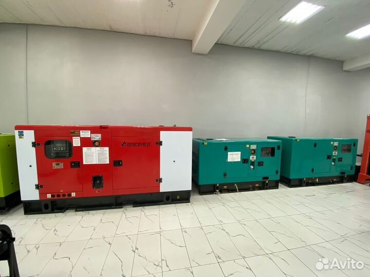Дизельный генератор 50 квт (в кожухе)