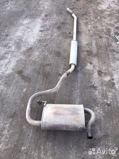 Выхлопная система renault duster 2.0