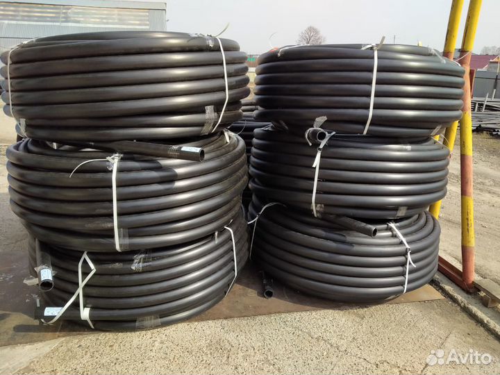 Трубы полиэтиленовые напорные. Для питьевой воды