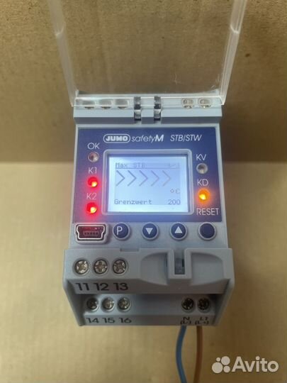 Программированое Реле Jumo STB/STW