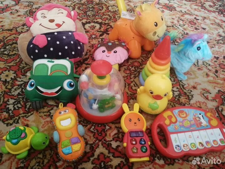Детские развивающие игрушки от 1 года