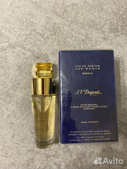 Винтажные духи Dupont Paris