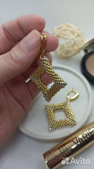 Серьги из бисера