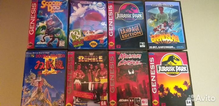 Картриджи sega