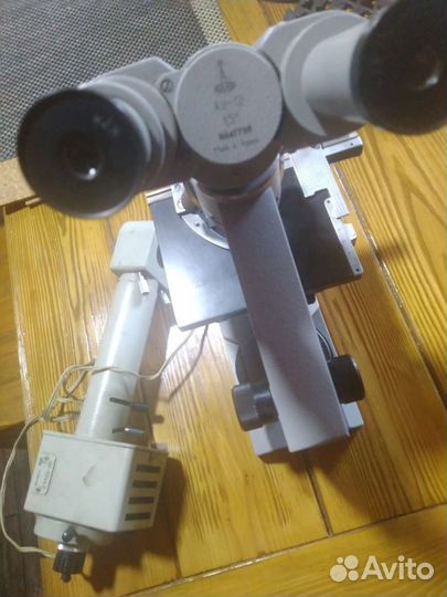 Микроскоп ау-12 и рефрактометр ирф-22