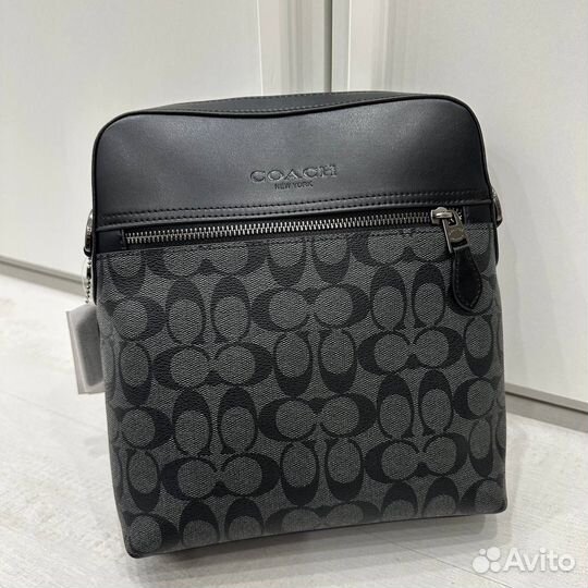 Coach Houston Flight сумка мужская оригинал США