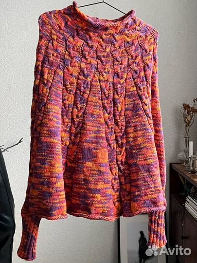 Накидка вязаная