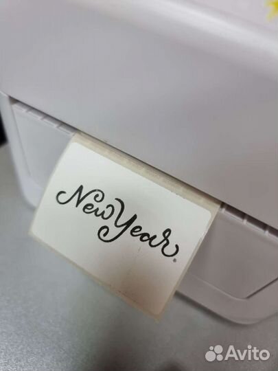 Печать термоэтикеток термонаклеек на термопринтере