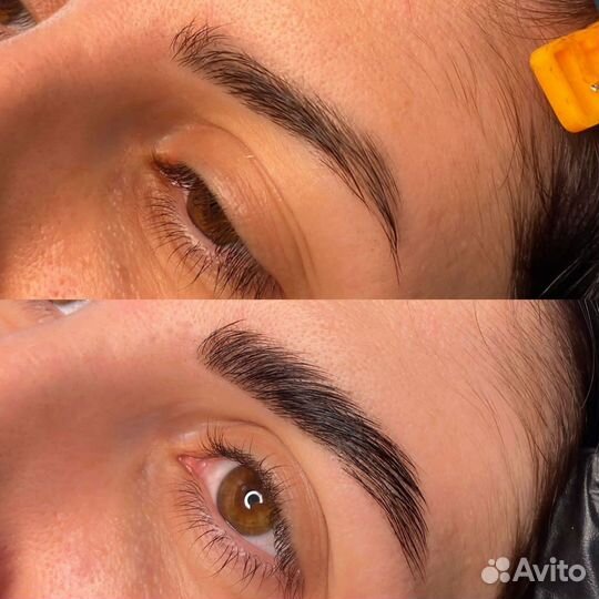Брови и наращивание ресниц