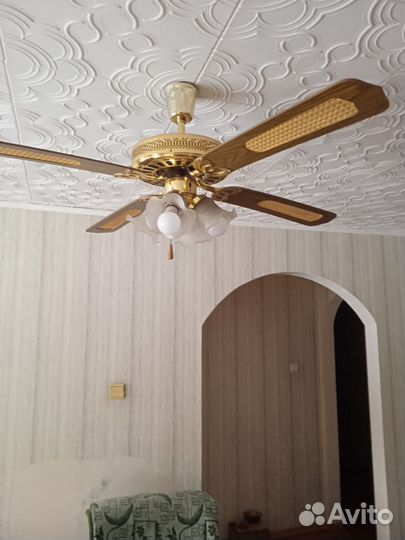 Люстра с вентилятором