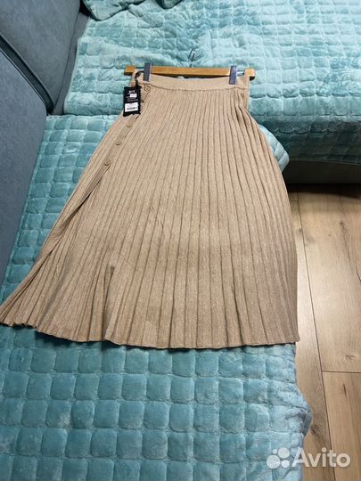 Юбка миди теплая