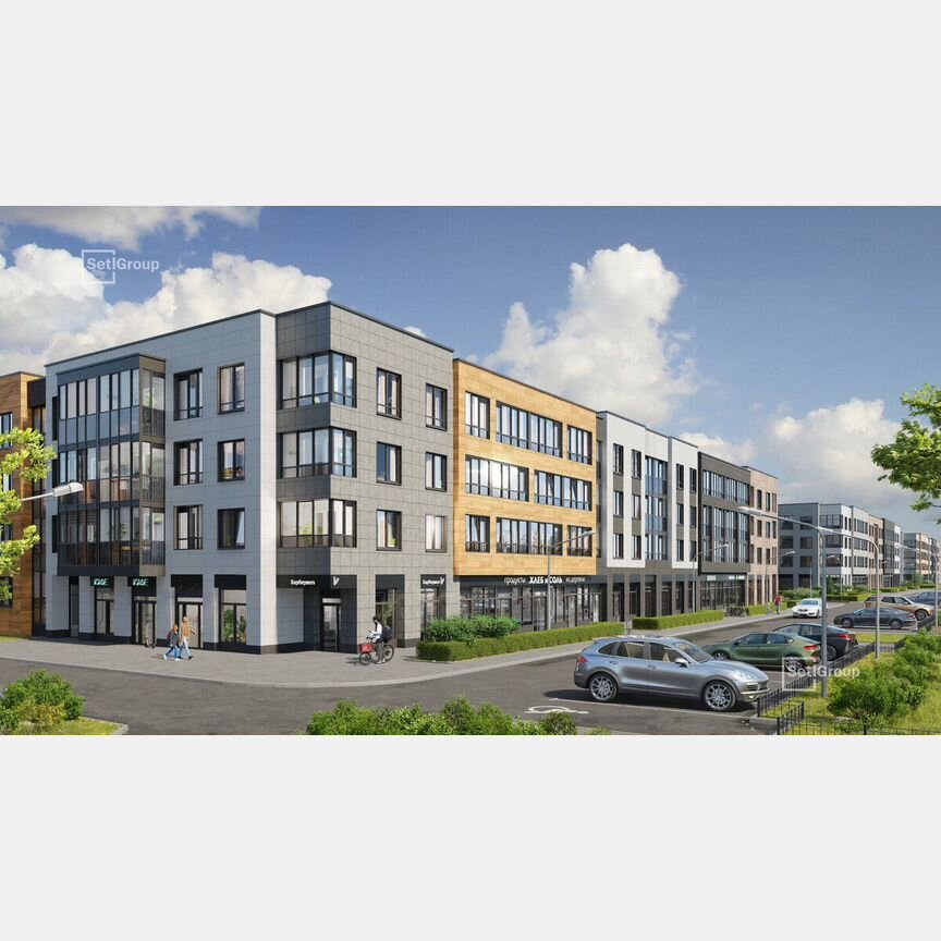 Квартира-студия, 24,9 м², 3/4 эт.