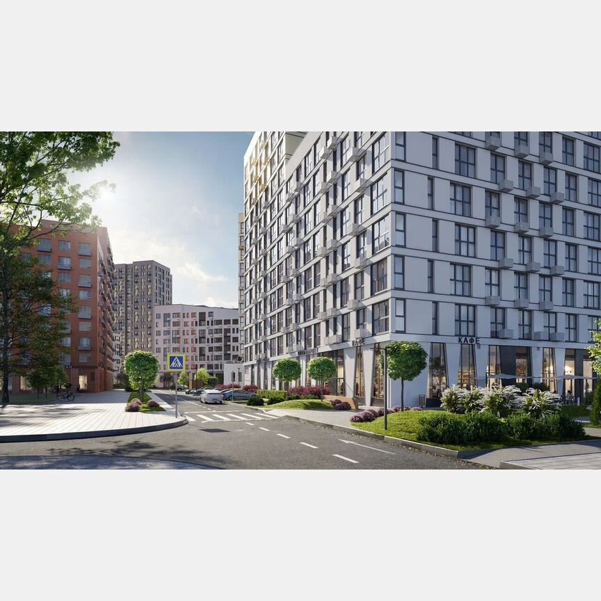 3-к. квартира, 61,8 м², 12/14 эт.