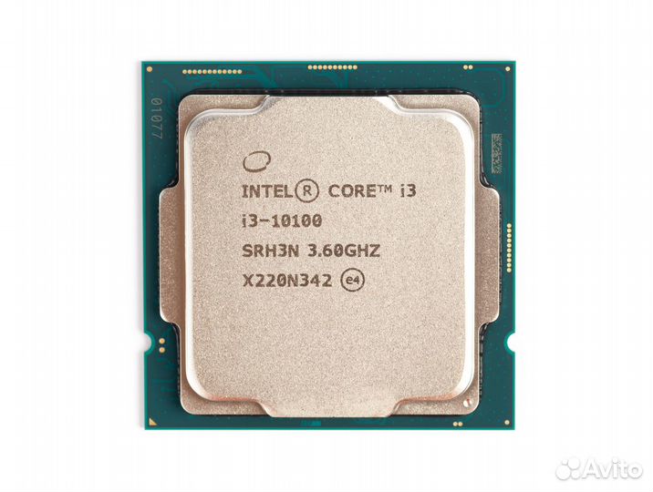 Новые процессоры Intel Core i3 10100