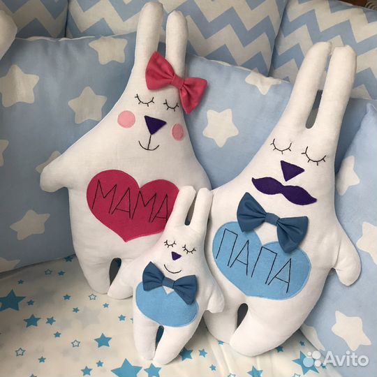 Семья зайчиков новые