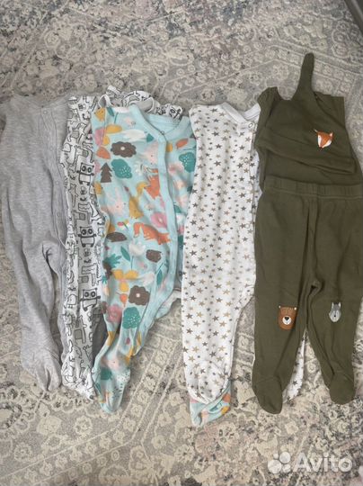 Пакет вещей для новорожденного 68 mothercare