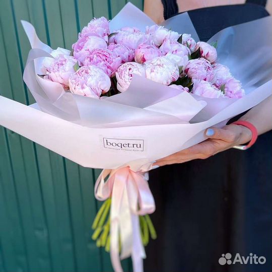 Букет из пионов с доставкой по Ростову-на-Дону