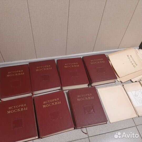 История Москвы в 6 томах. Полный набор