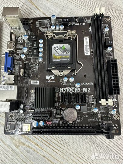 Материнская плата ECS H310CH5-M2 1151v2 DDR4