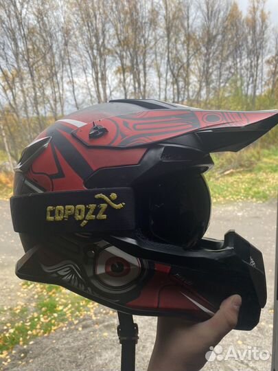 Шлем кроссовый