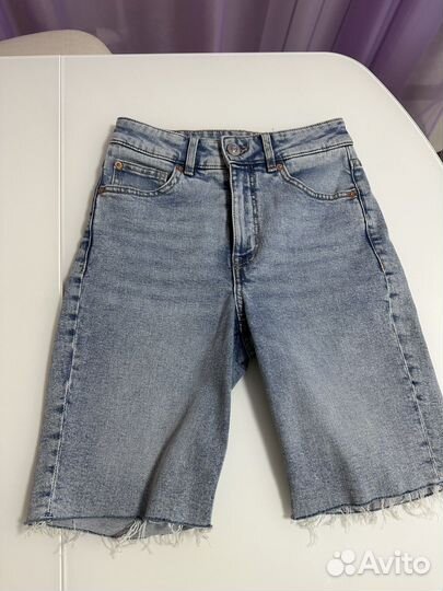 Джинсовые шорты hm