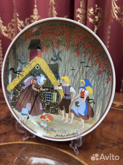 Тарелка настенная русские сказки Furstenberg