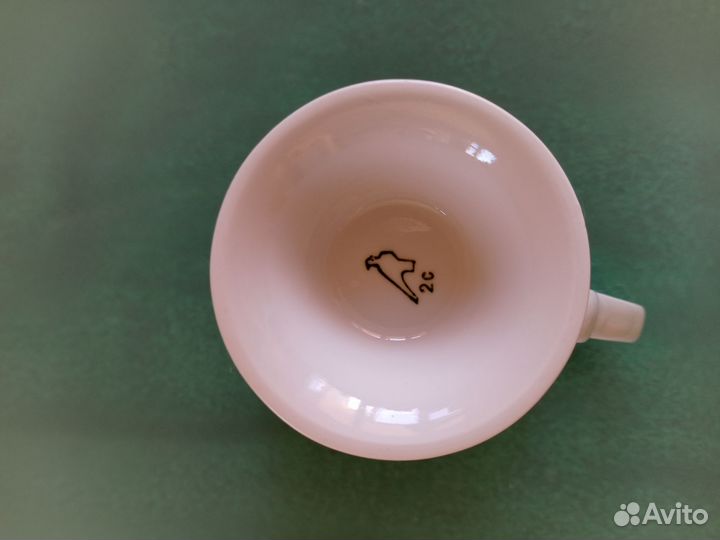 Большая чашка кружка фарфор Дулево
