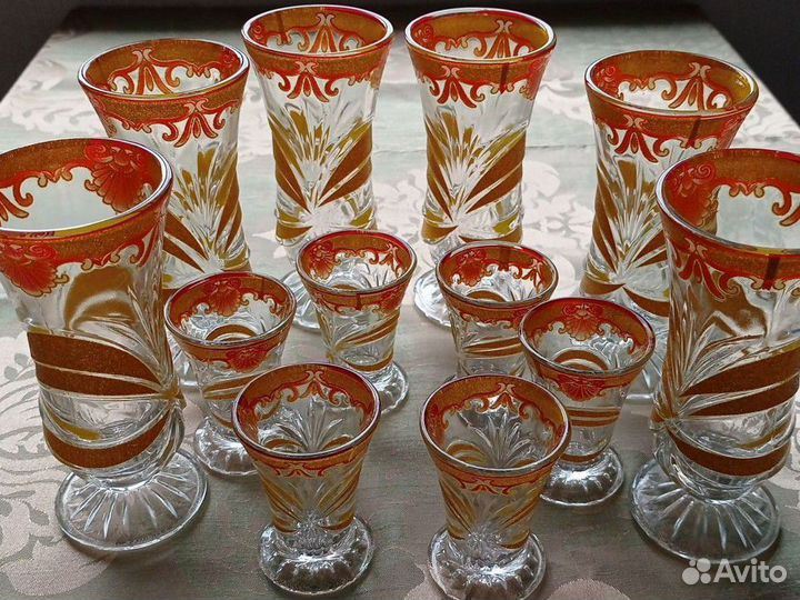 Подарочный набор бокалы и стопки на 6 персон