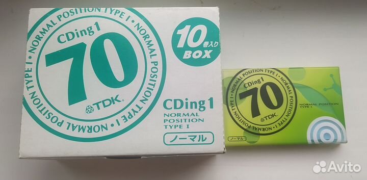 Аудиокассеты TDK