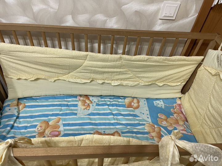 Бортики в кроватку