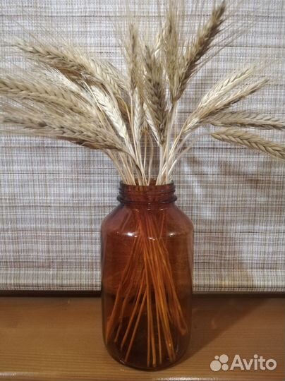 Ваза из тёмного стекла