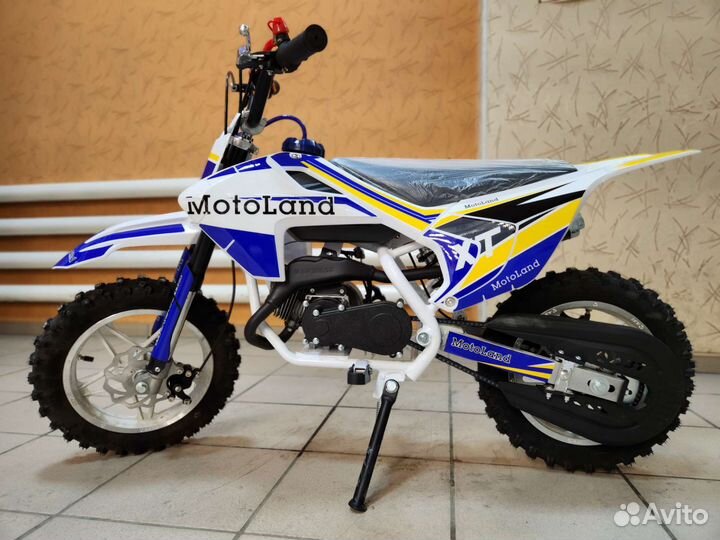 Мотоцикл Кросс Motoland XT50 pitbike (питбайк)