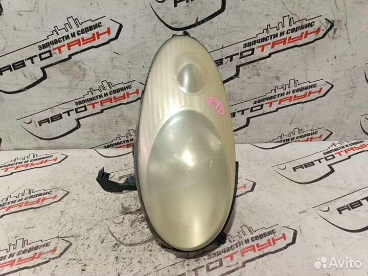 Фара nissan march march rafeet micra AK12 BK12 BNK12 K12 YK12 1704 chrome галоген корректор фар прав