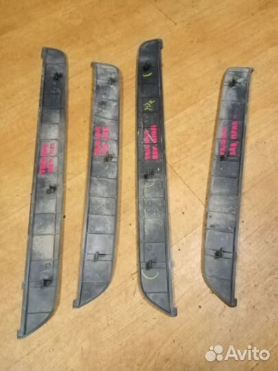 Накладки на пороги Субару трибека В9